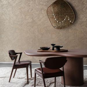 Arte Impasto — Shiny Taupe wallpaper detail