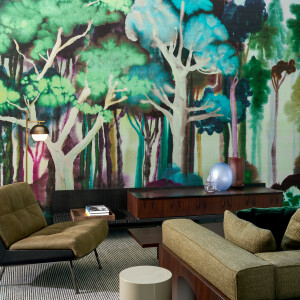 Arte Banyan — Deep Forest wallpaper detail