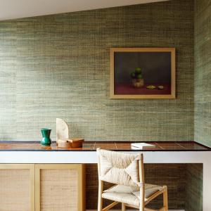 Arte Tana — Straw wallpaper detail
