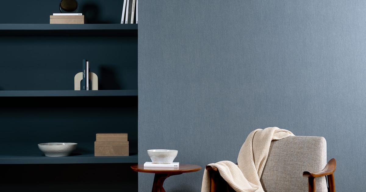 Arte Lin — Denim wallpaper detail