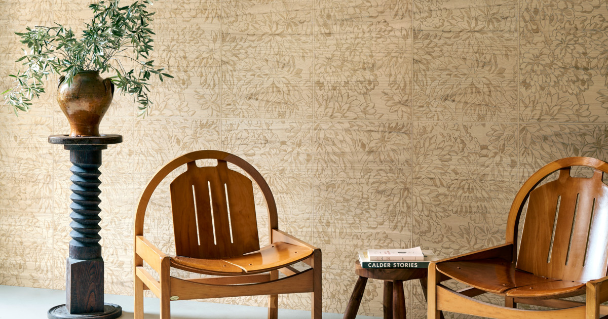 Arte Ajoura — Birch wallpaper detail