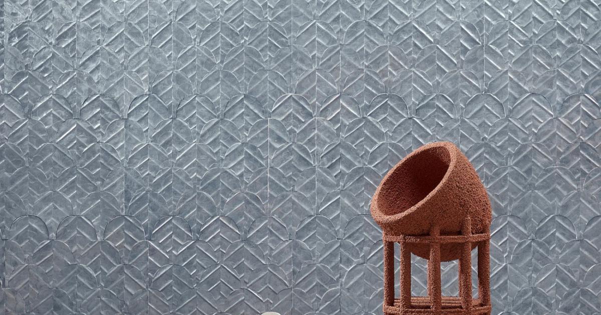 Arte Abalone — Riverbank wallpaper detail