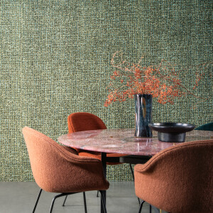 Arte Cashmere — Fern wallpaper detail