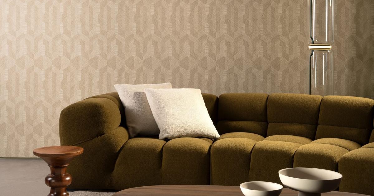 Arte Delta — Toffee wallpaper detail