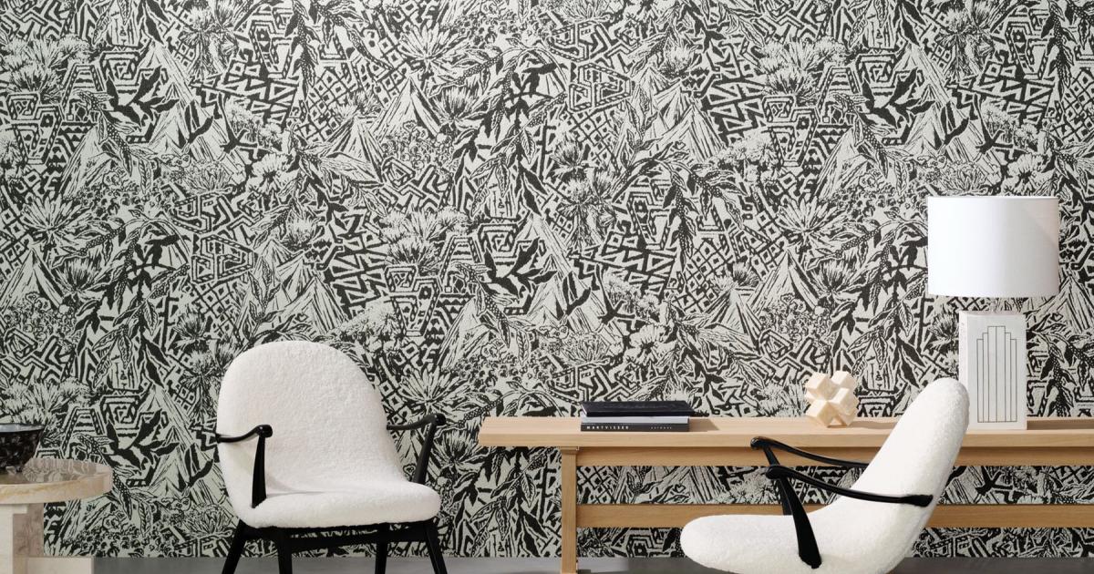 Arte Sierra Nevada — Ink wallpaper detail