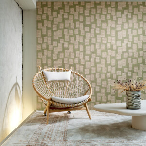 Arte Esparto Africano — Olive wallpaper detail