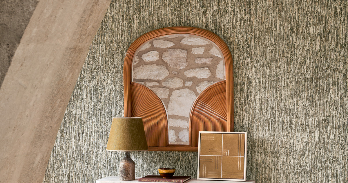 Arte Tresse — Sepia wallpaper detail