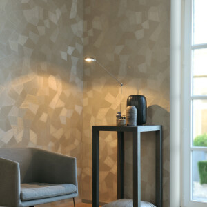 Arte Facet — Golden Sand wallpaper detail