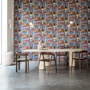 Arte Myriad — Indigo Myth wallpaper detail