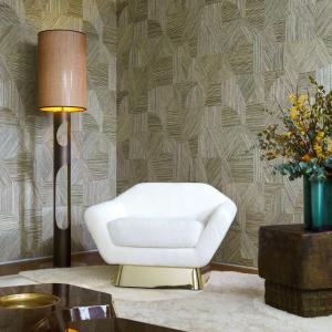 Arte Refraction — Green Lagoon wallpaper detail