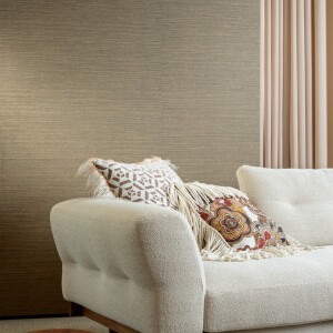 Arte Le Sisal — Bark wallpaper detail