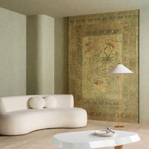 Arte Passeggio — Golden Olive wallpaper detail