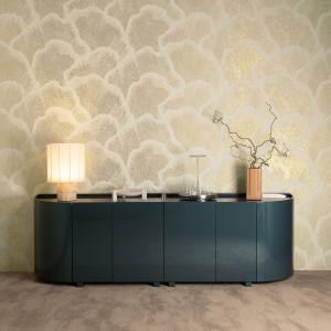 Arte Nefeli — White Gold wallpaper detail