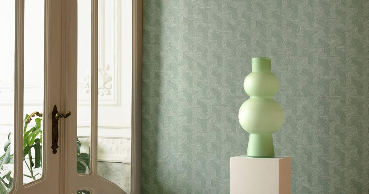 Arte Benoe — Sage wallpaper detail