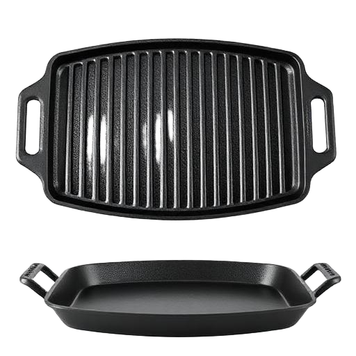 Cast iron sear grates & griddle inserts