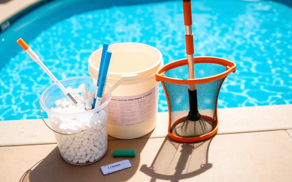 Pool & spa care — Chlorine, shock, test strips and everything the deck needs at Hessler Ace Hardware in Delray Beach