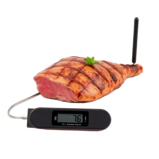 Leave-in probe / wireless thermometer